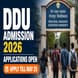 DDU Begins Admission 2026; Apply By May 25